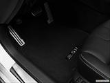  Driver's floor mat and pedals. Mid-seat level from outside looking in photo